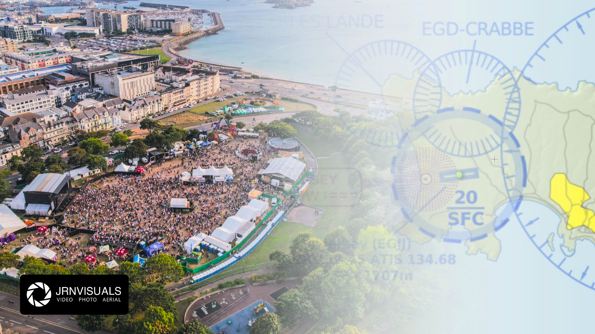 Supporting Aerial Filming Projects in Jersey for Waveform Visuals